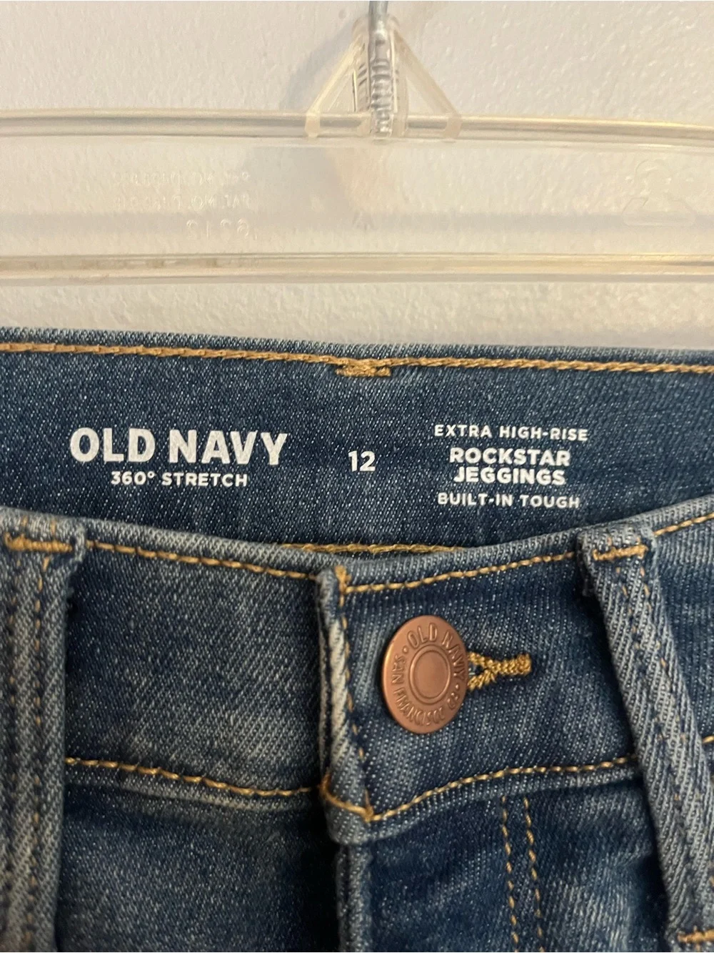Old Navy NWOT Rockstar Jeggings‎ Size 12